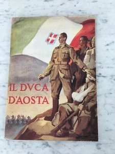 Old Booklet The Dvca D'Aosta Obara G. I.L.1942 Old Book - Picture 1 of 5