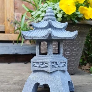 Pagoda Tailandesa Zen Jardín Adorno Hogar Muebles Decoración Adorno Exterior Interior - Imagen 1 de 10