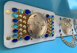 Elvis Style Peacock Belt For Elvis 70s Peacock Suit - Picture 1 of 9