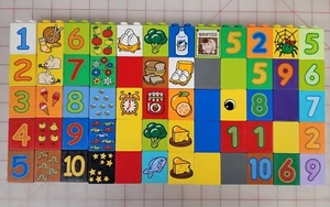 LEGO DUPLO Lot of 60  2x2x2 (Double Height Bricks) Mixed Colors J35D - Picture 1 of 2