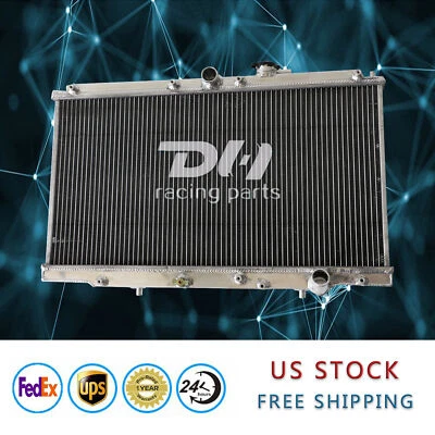 Radiador de aluminio 2 filas CC1494 para Honda Prelude Base Coupé 1997-2001 2,2 L l4 Foto 1 de 4