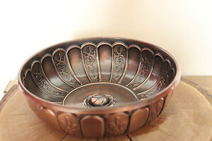 Vintage Authentic Handmade Copper Turkish Bath Hamam SPA Hammam Bath Bowl