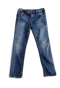 Vigoss Blue Denim Straight Leg Jean Girls Size 6X - Picture 1 of 3