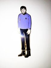 Star Trek Classic Tv Dr. McCoy Figure Cut Out Cloisonne Metal Pin 1988 Unused