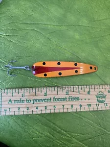 Early Vintage Lure EPPINGER #3100 JR. FLUTTER DEVLE DETROIT Hard Color To Find - Picture 1 of 6