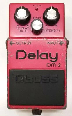 BOSS DM-2 Delay Guitar Effect Pedal MIJ Later Model #220 DHL Express or EMS - Image 1 of 4