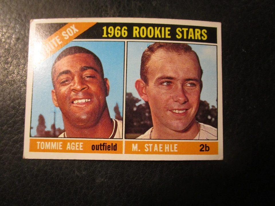 1966  TOPPS#164  WHITE SOX ROOKIE STARS      EX+/EXMT - Image 1 of 1