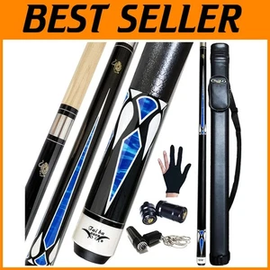 Professional Pool Cue Stick + Case Bundle - Picture 1 of 8