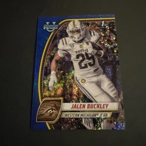 2024 Bowman U Chrome Blue Mini-Diamond Refractor /175 Jalen Buckley #86 - Picture 1 of 10
