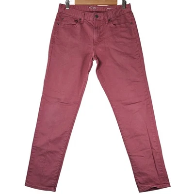 Pantalones de mezclilla para hombre Banana Republic Traveler calce atlético 31x30 rosa terciopelo 2022 Foto 1 de 4