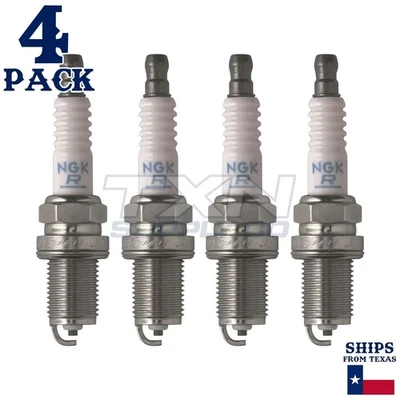 4 Pack NGK Standard Spark Plugs 1990-1992 for Isuzu Impulse 1.6L 1.8L L4 - Image 1 of 3