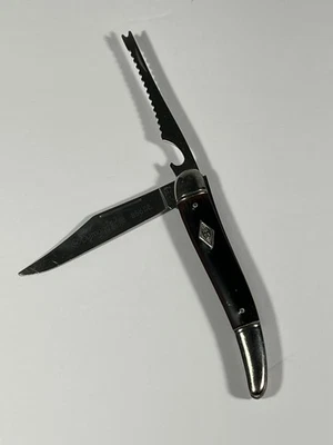 Cuchillo y sierra plegables vintage Imperial Diamond Edge 856DE de 2 hojas coleccionables🔥🔥 Foto 1 de 4