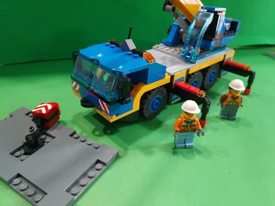 LEGO #60324 CITY MOBILE CRANE- w/FIGURES & INSTRUCTION BOOK- RETIRED! - Image 1 of 4