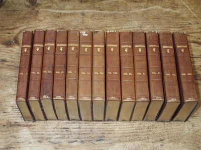 (Y) 1871 The Handy Volume Shakspeare , Bradbury and Evans , 13 volumes complete - Image 1 of 4