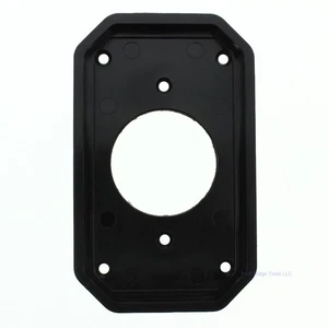 Intermatic WP15 1-Gang Narrow Waterproof Single Outlet 1-5/8" Dia Insert Plate - Picture 1 of 5