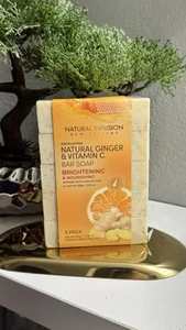 Natural Infusion Neuseeland Peeling Natürlicher Ingwer & Vitamin C Seife - Bild 1 von 2