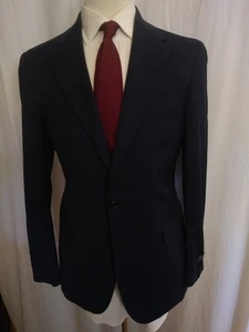 NWOT Ralph Lauren Polo Navy Blue Wool Suit 40R EXTRA TRIM (Fits like 38R) - Picture 1 of 10