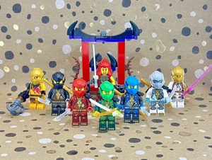LEGO NINJAGO - Dragons Rising - 8pcs x Ninja minifigures Bundle Job LOT - Picture 1 of 20