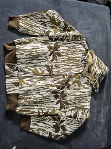 Sudadera con capucha vintage Ace Sportswear camuflaje cremallera completa XL - Imagen 1 de 5