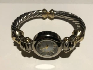 Vernier Japan Movt Analog Cuff Bangle Watch -needs battery - Picture 1 of 6