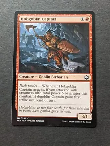 Magic the Gathering HOBGOBLIN CAPTAIN 148 Adventures in the Forgotten Realms MTG - Picture 1 of 2