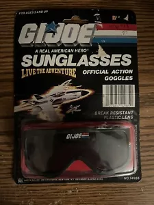 Vintage GI Joe Sunglasses Action Goggles Real American Hero - Picture 1 of 3