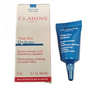Clarins Total Eye Hydrate Soothing Eye Mask Balm Mini Travel Size 3ml - Picture 1 of 4