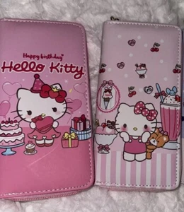 2 Left Different Hello Kitty Checkbook Wallet To Choose From - Picture 1 of 8