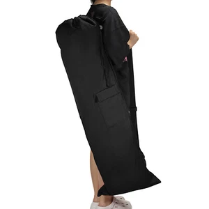 47" Foldable Camp Chair Replacement Bags 900D Oxford Large Mouth Carry Bag Black - Picture 1 of 8