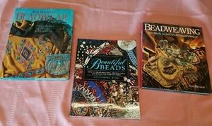 3 Beads Beading Books 1 Kidd Softcover 2 Benson Hardcover Beads Beadweaving Wear - Picture 1 of 9
