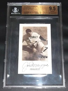 BGS 9.5 10 Autograph Joe DiMaggio Auto 1993 Pinnacle #0513 Joe Dimaggio Signed - Picture 1 of 8