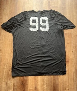 New York Yankees Adult Robe Aaron Judge No 99 Black Genuine Merchandise Foco - Picture 1 of 5