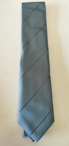 Original Jaguar Streifen Seidenkrawatte dunkelblau 50JSTSTSTDB - Bild 1 von 6