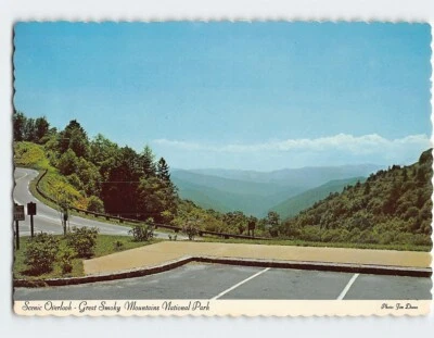 Postcard Scenic Overlook Great Smoky Mountains National Park USA - Image 1 of 2