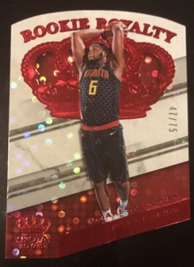 Crown Royale OMARI SPELLMAN 2018-19 Rookie Royalty Red SP #d 47/75! HALCONES - Imagen 1 de 2