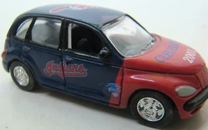 Cleveland Indians Die-cast 2001 Vehicle 1:64 Car White Rose PT Cruiser 2015 - Picture 1 of 11