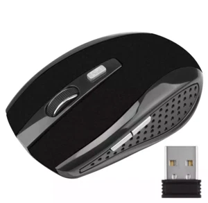 2.4GHz Wireless Optical Mouse Mice & USB Receiver For PC Laptop Computer DPI USA - Picture 1 of 17