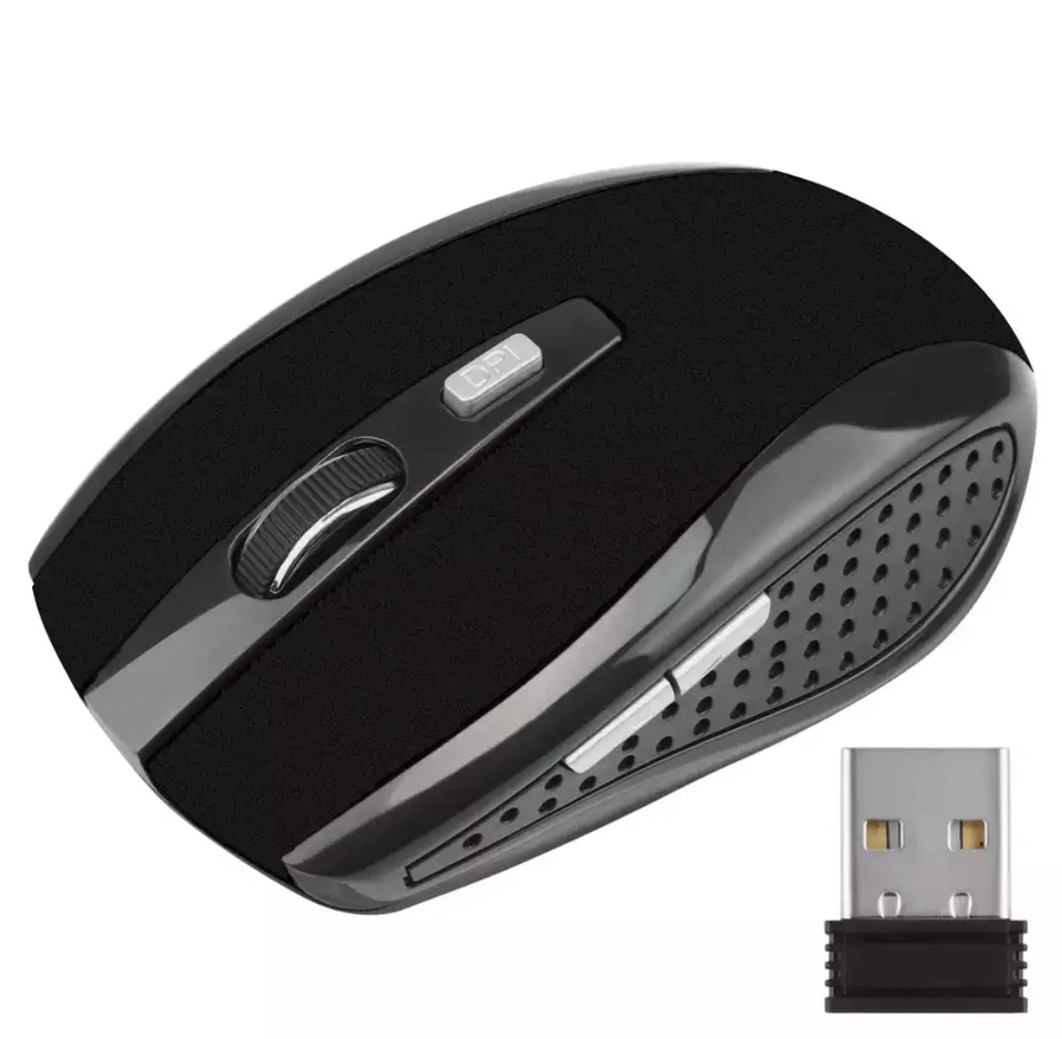 2.4GHz Wireless Optical Mouse Mice & USB Receiver For PC Laptop Computer DPI USA - Image 1 of 4