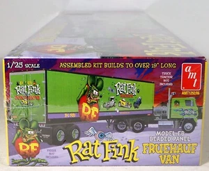 AMT 1/25 Scale Fruehauf Beaded Van Rat Fink Plastic Model Kit Sealed AMT1292/06 - Picture 1 of 6
