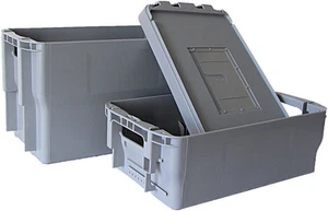 Original Postbehälter Typ 1, Typ 2, Deckel, Postkisten, Briefbehälter -NEUWARE- - Bild 1 von 6