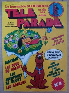 TELE PARADE N° 4 Mai 1978 Scoubidou Mantalo Hong-Kong Fou Fou Fous du Volant - Picture 1 of 2