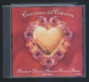 "Various Artists - CANCIONES DEL CORAZON Audio CD" 100% Working Condition - Imagen 1 de 2