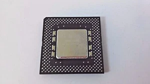 Processore CPU Intel Pentium Ceramica SL27J/2,8V Collezione Placcato Oro Vintage - Foto 1 di 7