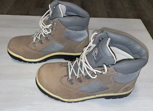 Timberland 6 Inch Premium Waterproof Boots Size 4.5Y GRADE-SCHOOL Wheat/gray - Picture 1 of 6