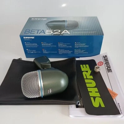 BETA  52A Dynamic Supercardiod Kick Drum Microphone New HOT - Image 1 of 4