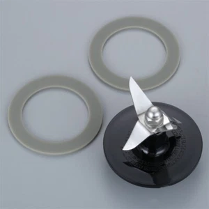 Blender Blade + 2pcs Rubber Sealing Gasket For Cuisinart Blender Food Processors - Picture 1 of 12