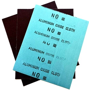 9 x 11" ABRASIVE SANDPAPER SHEETS - 100 GRIT - ALUMINUM OXIDE -PACK OF 50 SHEETS - Picture 1 of 6