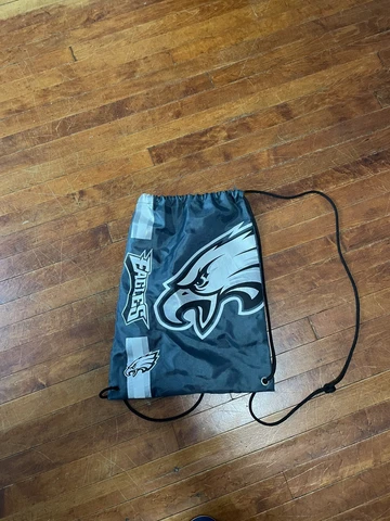 Philadelphia Eagles NFL Drawstring Backpack sack / Gym bag Forever Collectibles Cover