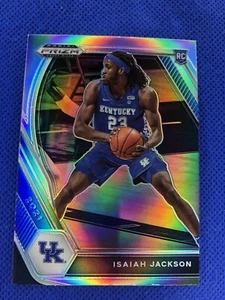 2021 #16 Isaiah Jackson Panini Prizm Draft Picks Silver Prizm RC - Bild 1 von 2