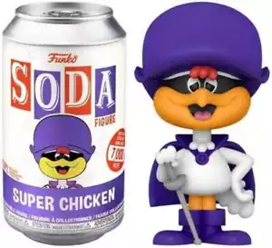 Soda de vinilo Super Chicken Funko (lata abierta) - Imagen 1 de 2